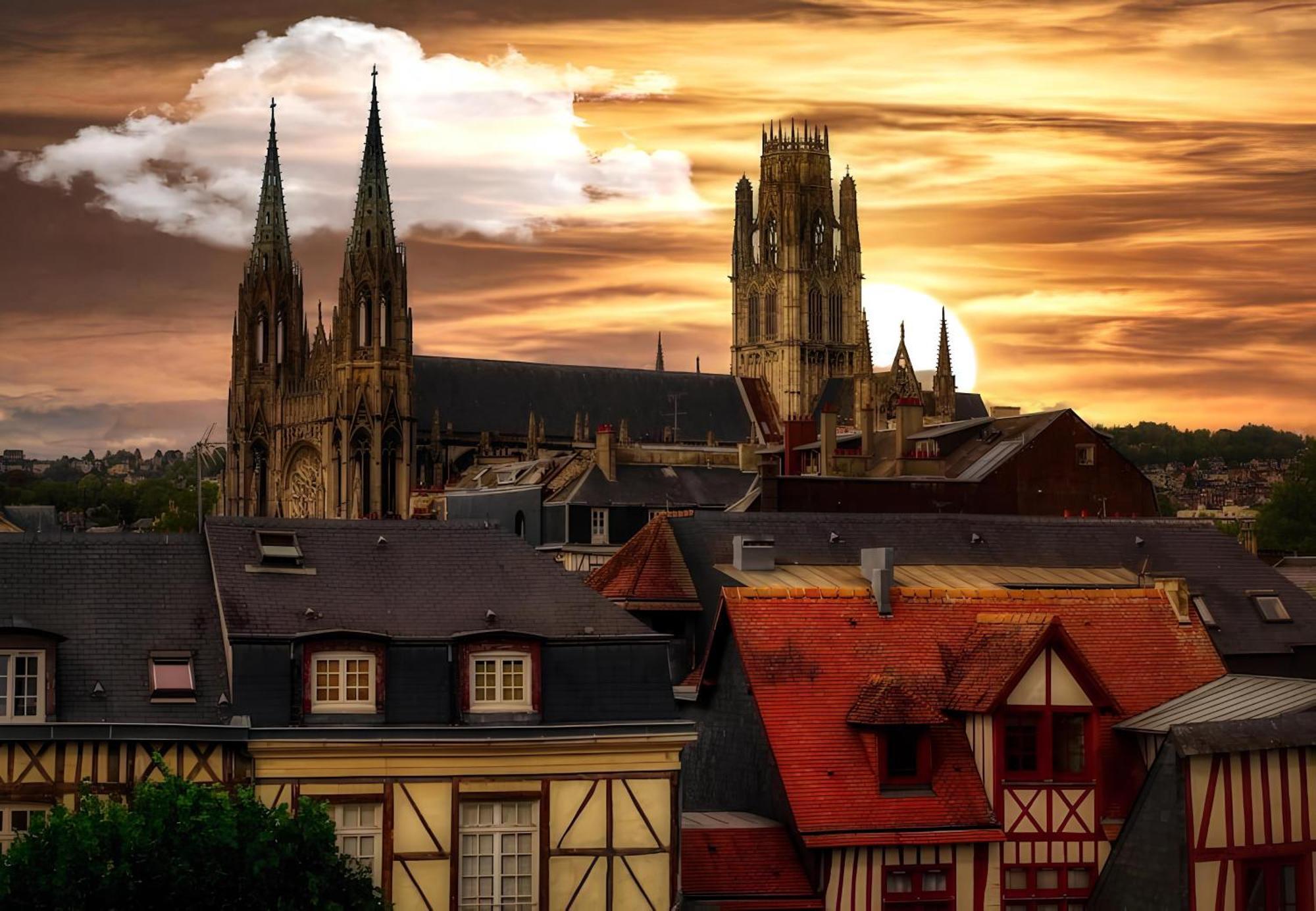 Capucin Lägenhet Rouen Exteriör bild